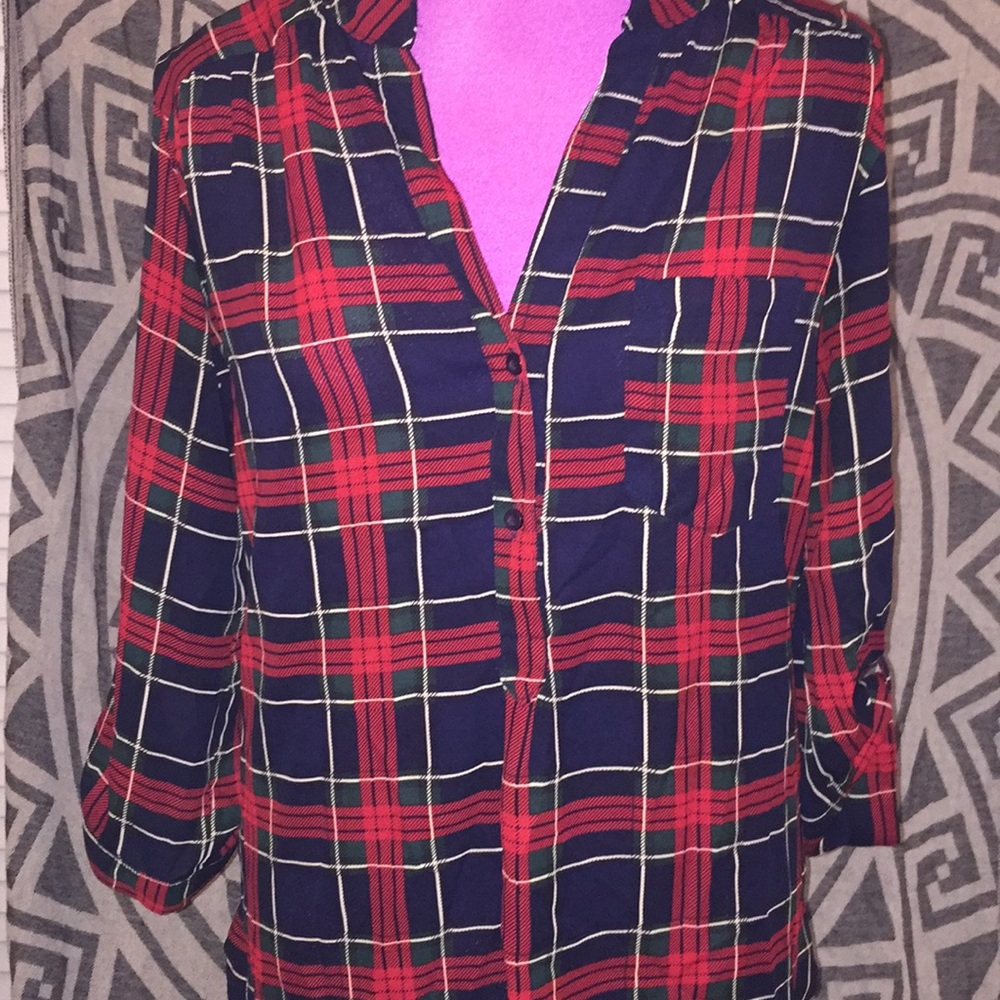 Flannel top